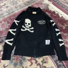 VANSON カウチンカーディガン ジップアップ ジャケット S - メルカリ