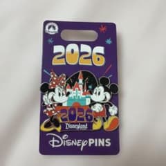 アメリカ限定‼︎ Disney Pins 2026 ミッキー＆ミニー ピンバッジのサムネイル
