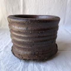 植木鉢　備前焼のサムネイル