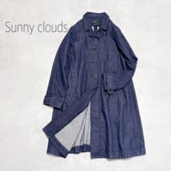 Sunny clouds サニークラウズ デニム ロングコート LTサイズ 羽織