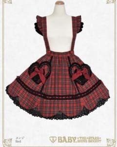 Sweet Wingタータンチェックスカート/ベイビーザスターズシャインブラ