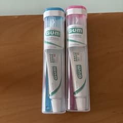 GUM 旅行用歯みがきセット 2本セット - メルカリ