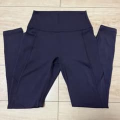 【新品】UNIQLO エアリズムソフトレギンス S ブラウンのサムネイル