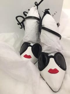 ❣️アリスオリビアのハイヒール (Bianco/Black/Poppy)❣️のサムネイル