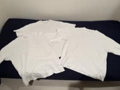 ENNOY 3PACK T-SHIRTS WHITE L 中古3枚のサムネイル