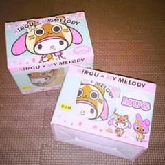 ペアマグカップ☆ハローキティ×アイルーのサムネイル