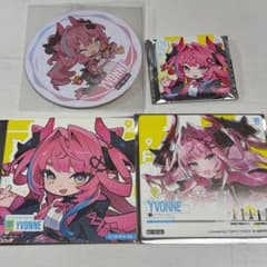 エンドフィールド FIVETOWER カフェ コースター イヴォンヌ 缶バッジ