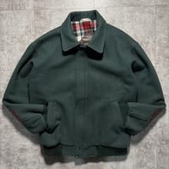 70s Eddie Bauer short wool jkt レザーパッチ 短丈 - メルカリ