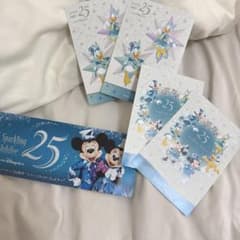 ディズニー25周年 ポストカードセットのサムネイル