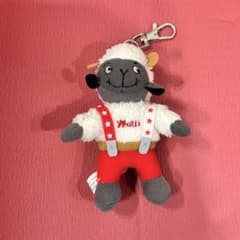希少品】スイス限定 Wolli ぬいぐるみキーチェーン BTSジョングク愛用