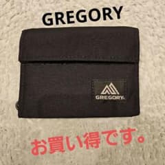 GREGORY ブラック 三つ折り財布のサムネイル
