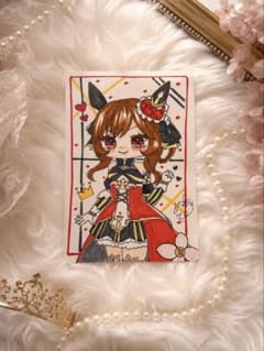 ト*ム様 ウマ娘 ファンアート 手描きイラスト アナログ ジェンティルドンナ ト*ム様 ウマ娘 ファンアート 手描きイラスト アナログ ジェンティル