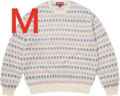 Supreme flower knit花柄ニットセーター M