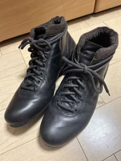 イタリア製【pantofola d’oro】レザー ブーツ ブラック 41のサムネイル