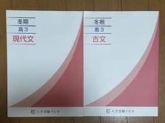 冬期 高3 現代文 古文 教材セットのサムネイル