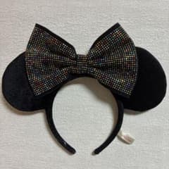 ディズニー ミニー カチューシャ スパンコール ブラックのサムネイル