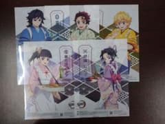 鬼滅の刃 クリアポスター セブンイレブン　7-11コンプリート 5種のサムネイル