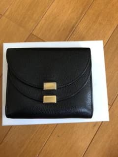 Chloe ジョージア　折り財布　黒のサムネイル
