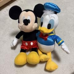 ミッキーマウス ドナルドダック ぬいぐるみ ペアのサムネイル
