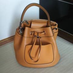 ZARA 巾着 ショルダーバッグ ハンドバッグのサムネイル