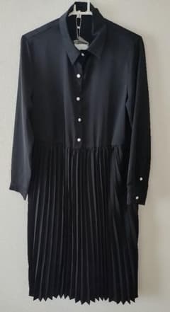 FASHION CLASSIC ブラックシャツワンピースのサムネイル