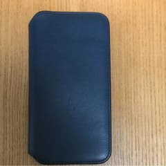 【値下げしました】iPhone X レザーフォリオ コスモスブルーのサムネイル