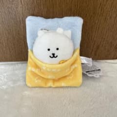 ナガノキャラクターズ　おふとんぬいぐるみ　リールパスケース
