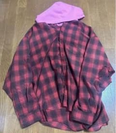 確実正規品　コムドットヤマト着用 BALENCIAGA デストロイチェックシャツ 確実正規品 コムドットヤマト着用 BALENCIAGA デストロイチェック