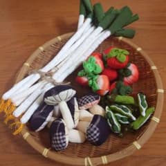 和柄手作り野菜です♪のサムネイル