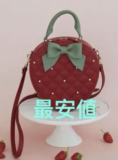 いちご新聞 メゾンドフルール ショルダーバッグ サンリオ いちごの王さま Maison de FLEUR×サンリオ いちご新聞」コラボ！ いちごの王さま