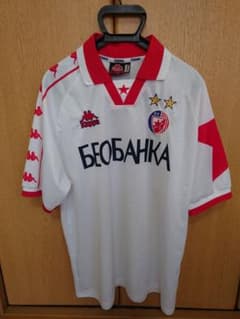 【希少】レッドスターベオグラード　96-98　3rdユニフォーム　Kappa 希少】レッドスターベオグラード 96-98 3rdユニフォーム Kappa - メルカリ