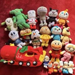 SEGA Toys - 【豪華30点セット】アンパンマンぬいぐるみ＆指人形＋サボさん・ワンワンも！ m32154170419_1.jpg?1750570404