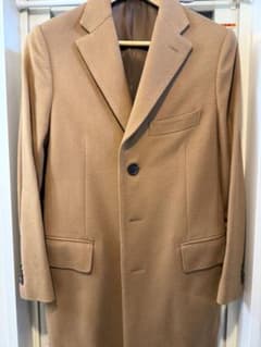 BARNEY'S NEW YORK ベージュ コート カシミヤ100% Barney's New York 100% Cashmere Vintage Camel Coat, Women's Large