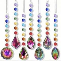 カラフルサンキャッチャー 43cm 7点セットのサムネイル