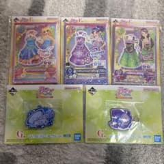 アイカツ！ 一番くじ F賞カードメモ帳コレクション G賞ラバーコレクションのサムネイル