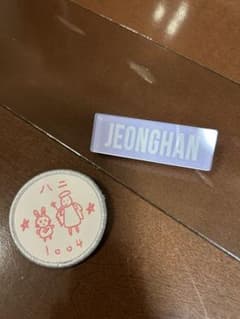 SEVENTEEN JEONGHAN ワッペンバッジセットのサムネイル
