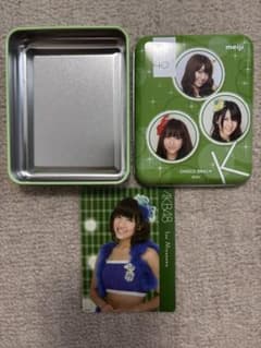 AKB48 チョコレート　缶　ステッカー　宮澤佐江のサムネイル