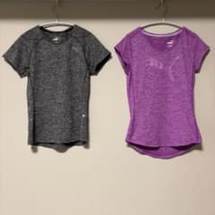 PUMAスポーツウェア 半袖Tシャツ 2色セットのサムネイル