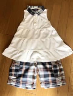130cm  ☆ 綿100% ラルフローレン 上下セットのサムネイル