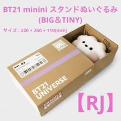 BT21 minini 스탠드 봉제 인형 (BIG & TINY) [RJ] 신품
