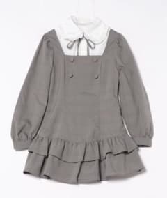 Pal elfy パルエルフィー クラシカルシャツレイヤードワンピース