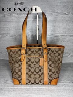 Global 株 極美品　COACH コーチ　トートバッグ S8618 極美品 COACH コーチ トートバッグ S8618 - メルカリ