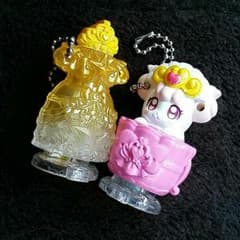 週末価格!!　プリキュア　ドレスアップキー　パフ&ギンガ　セットのサムネイル