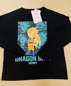 120⭐️新品⭐️ドラゴンボール/ロンT カットソー Tシャツ　長袖　ダイマ　黒のサムネイル