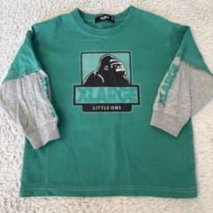 XLARGE グリーン Tシャツ ゴリラプリントのサムネイル