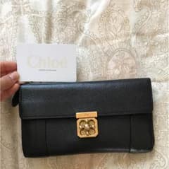 クロエエルシー 長財布 ブラックのサムネイル