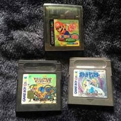 GBCカセット 3本セットのサムネイル