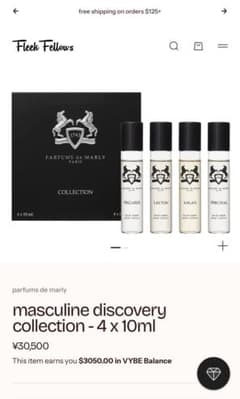 廃盤】PARFUMS de MARLY discovery - 4×10ml - メルカリ