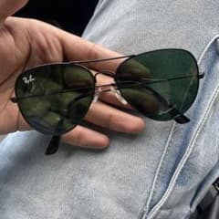 Ray-Ban アビエーター サングラス ブラック