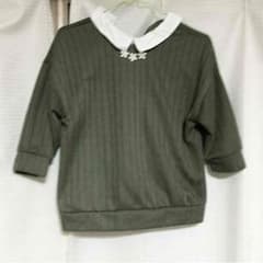 襟付き七分丈トップスのサムネイル